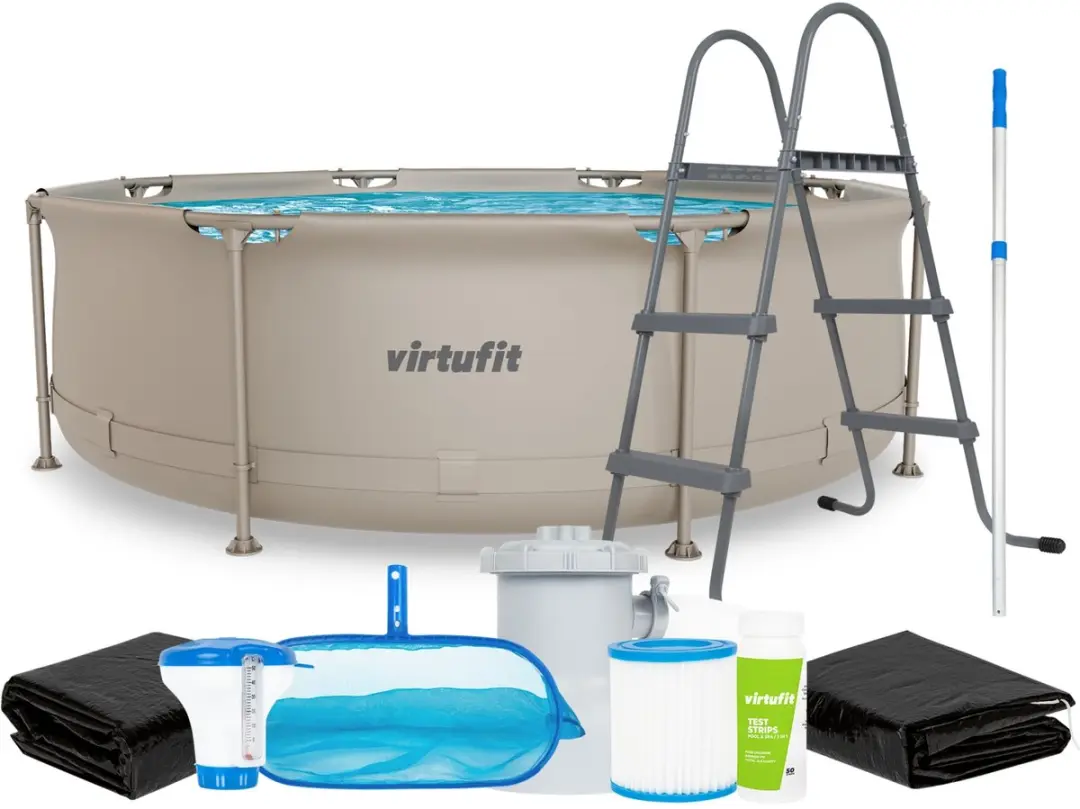 Virtufit Rond Zwembad Ø244cm Compleet Pakket