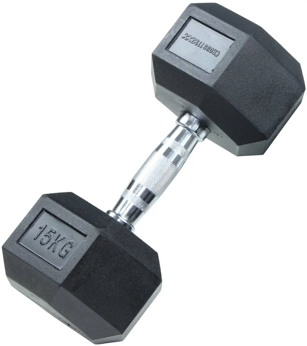 LifeMaxx Crossmaxx Hexa Dumbbell 10kg