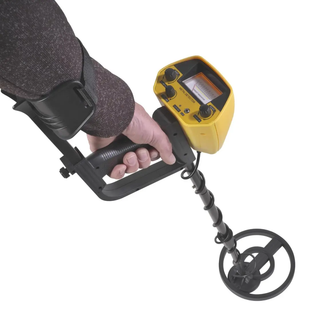 Denver MET-110 Metaaldetector - 18cm Spoel - Zwart/Geel - afbeelding 6 van 6