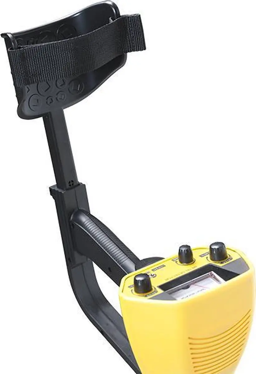 Denver MET-110 Metaaldetector - 18cm Spoel - Zwart/Geel
