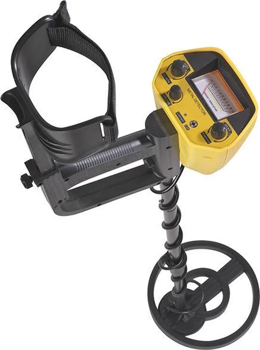 Denver MET-110 Metaaldetector - 18cm Spoel - Zwart/Geel