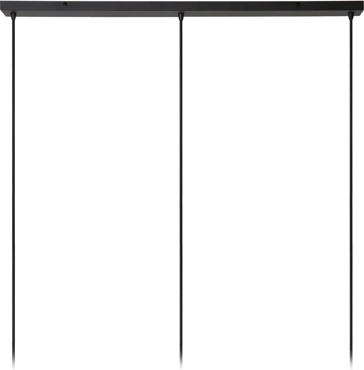 Lucide ROSAS Hanglamp 3xE27 - Zwart