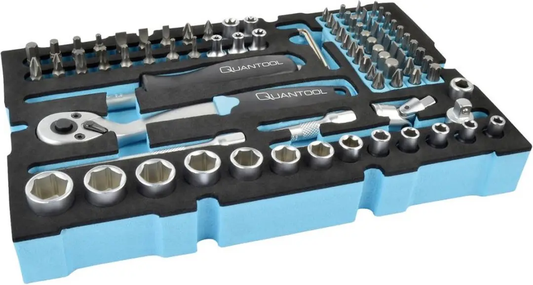 Brüder Mannesmann QUANTOOL Q25002 Dopsleutelset 79-delig