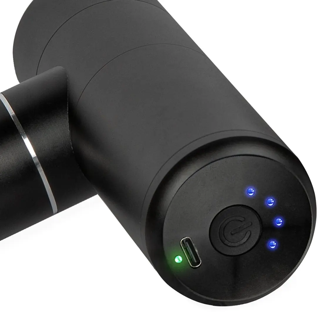 VirtuFit M1s Mini Massagegun VF11001 - 4 Koppen - Zwart
