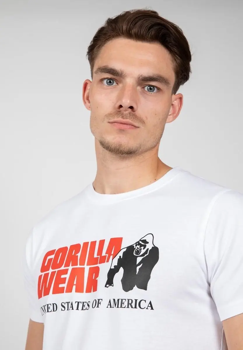 Gorilla Wear Classic T-shirt Wit - 2XL