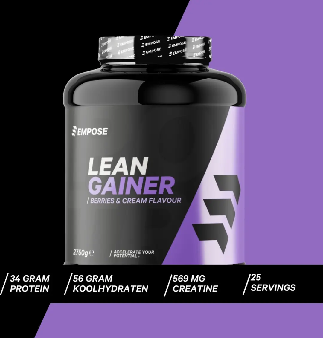 Empose Nutrition Lean Mass Gainer 2750g - Berries & Cream
