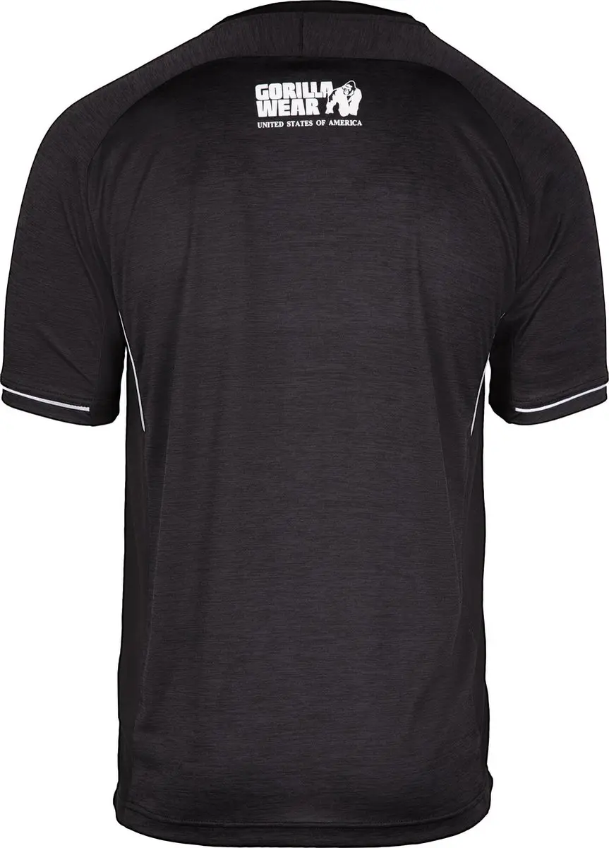 Gorilla Wear Fremont T-shirt S - Zwart/Wit