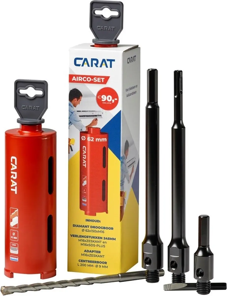 Carat Diamant HTE0620A23 Droogboor Set