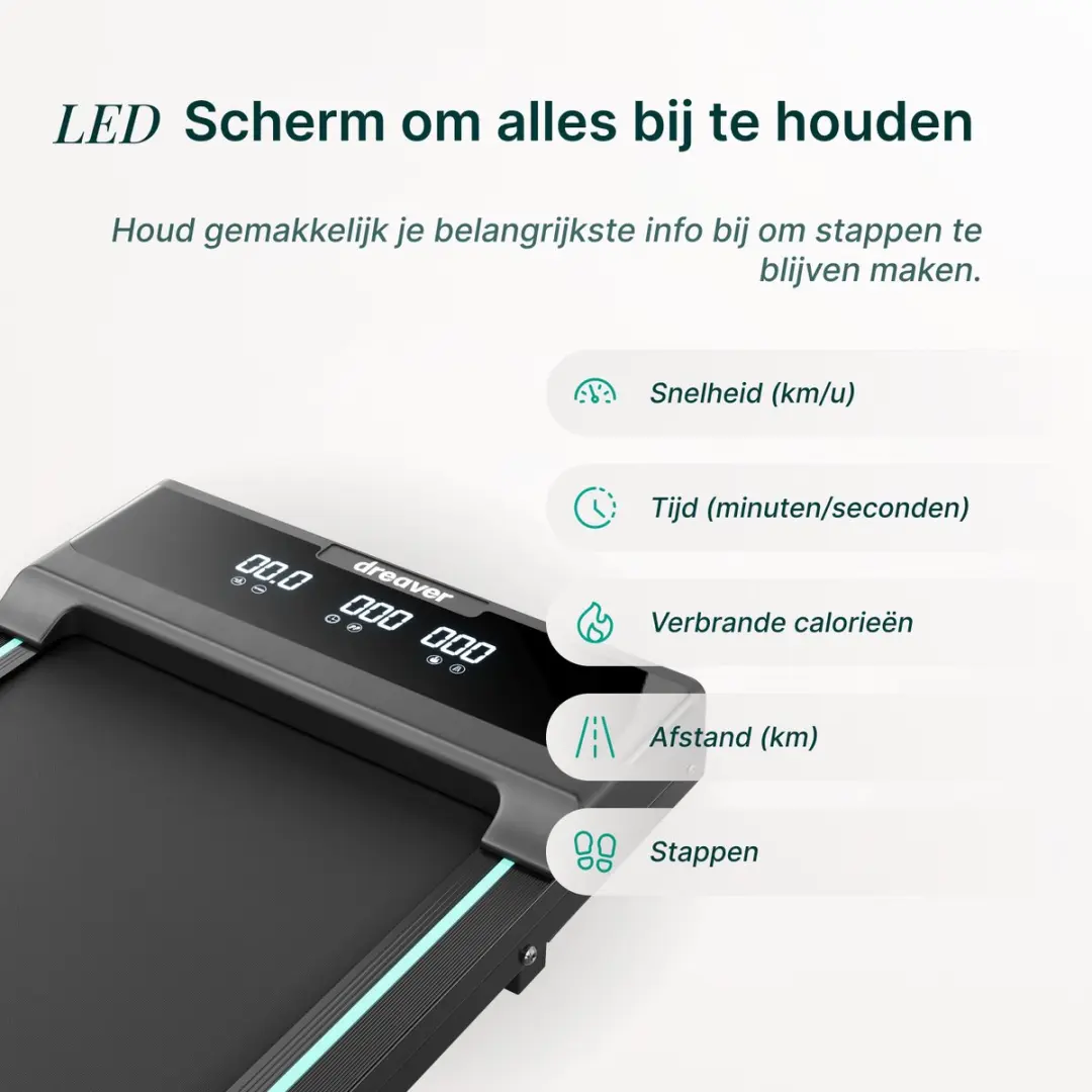 Dreaver Motion One Loopband 6KM/U - Zwart