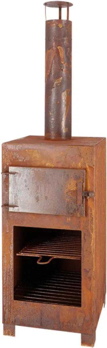 Esschert Design Terraskachel met Pizzasteen