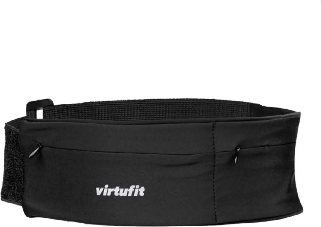 VirtuFit Running Belt Pro VF05012 - Heupband - 2 Vakken - Zwart