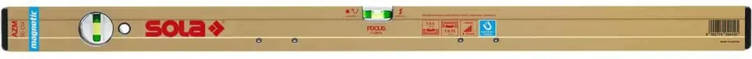 Sola AZM 60 Magneetwaterpas 60cm - Goud