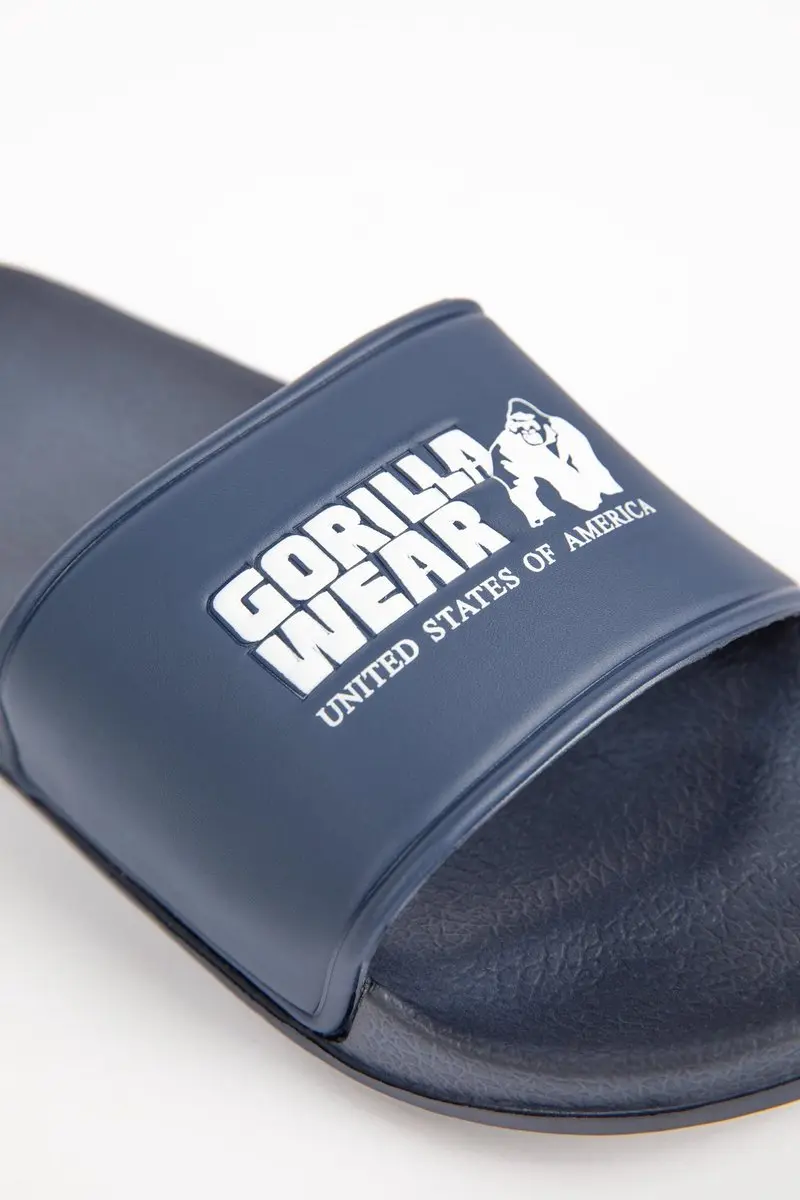 Gorilla Wear Pasco Badslippers 36 - Marineblauw