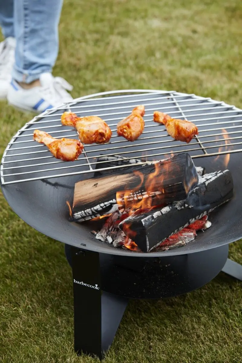 Barbecook Modern 60 Vuurschaal - Smeedijzer 60x32cm - Zwart