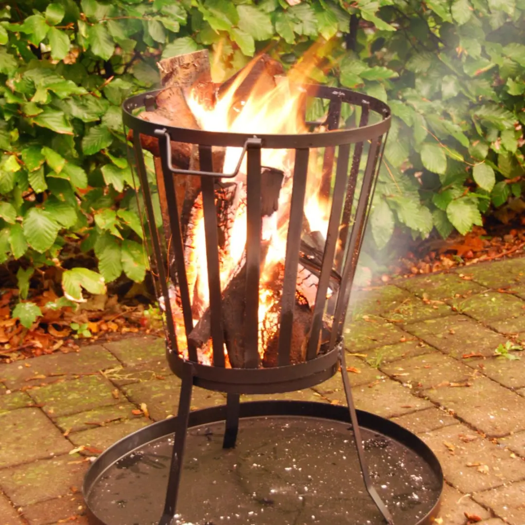 Esschert Design Bodemplaat Rond 50cm - Zwart