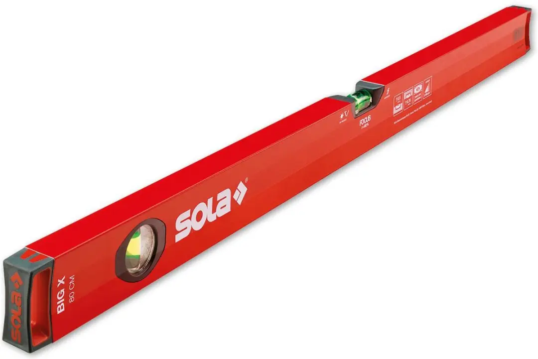 Sola BIG X 50 Aluminium Waterpas 500mm - Rood - afbeelding 4 van 5