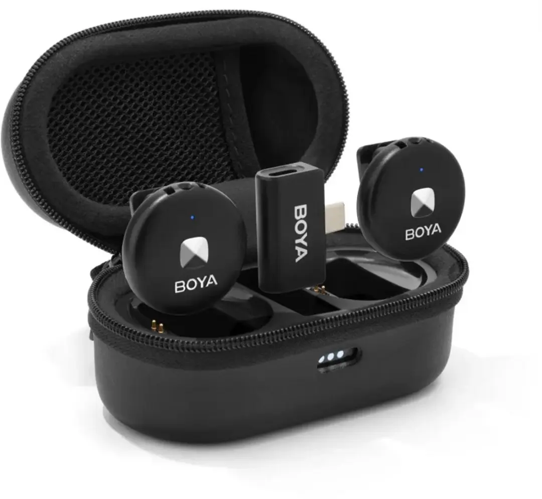 Boya Omic-U Draadloos Dual-Channel Microfoonsysteem - Zwart - afbeelding 5 van 5