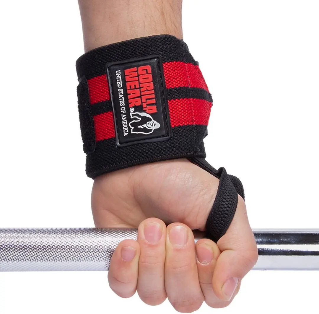 Gorilla Wear Wrist Wraps PRO Fitness Handschoenen - Zwart/Wit