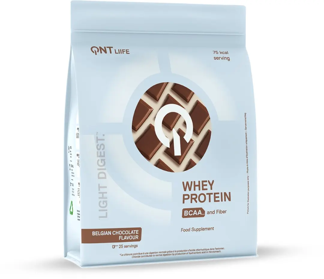 QNT Light Digest Whey Protein Belgian Chocolate 500g