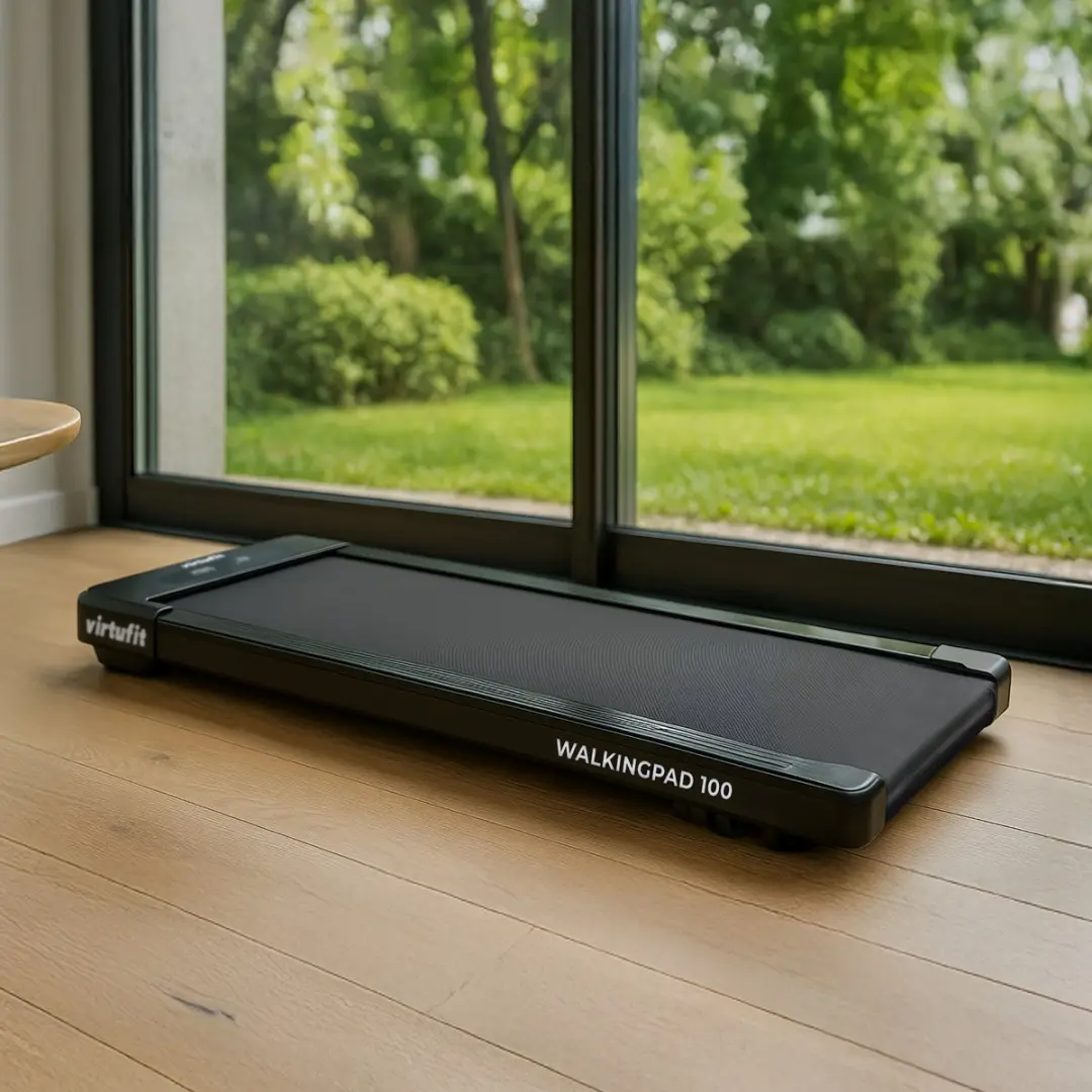VirtuFit WP100 Walking Pad - 12 Programma's - Tot 8 km/u - Zwart - afbeelding 6 van 6