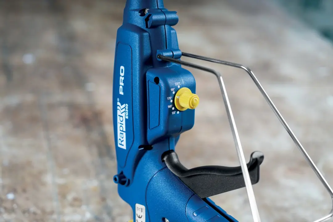 Rapid PRO EG340 Elektrisch Lijmpistool 220W - 12mm Blauw