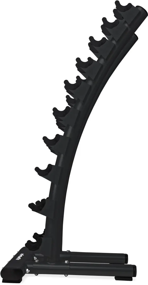 Virtufit Weight Rack Staand Deluxe Halterrek - Zwart - afbeelding 6 van 6