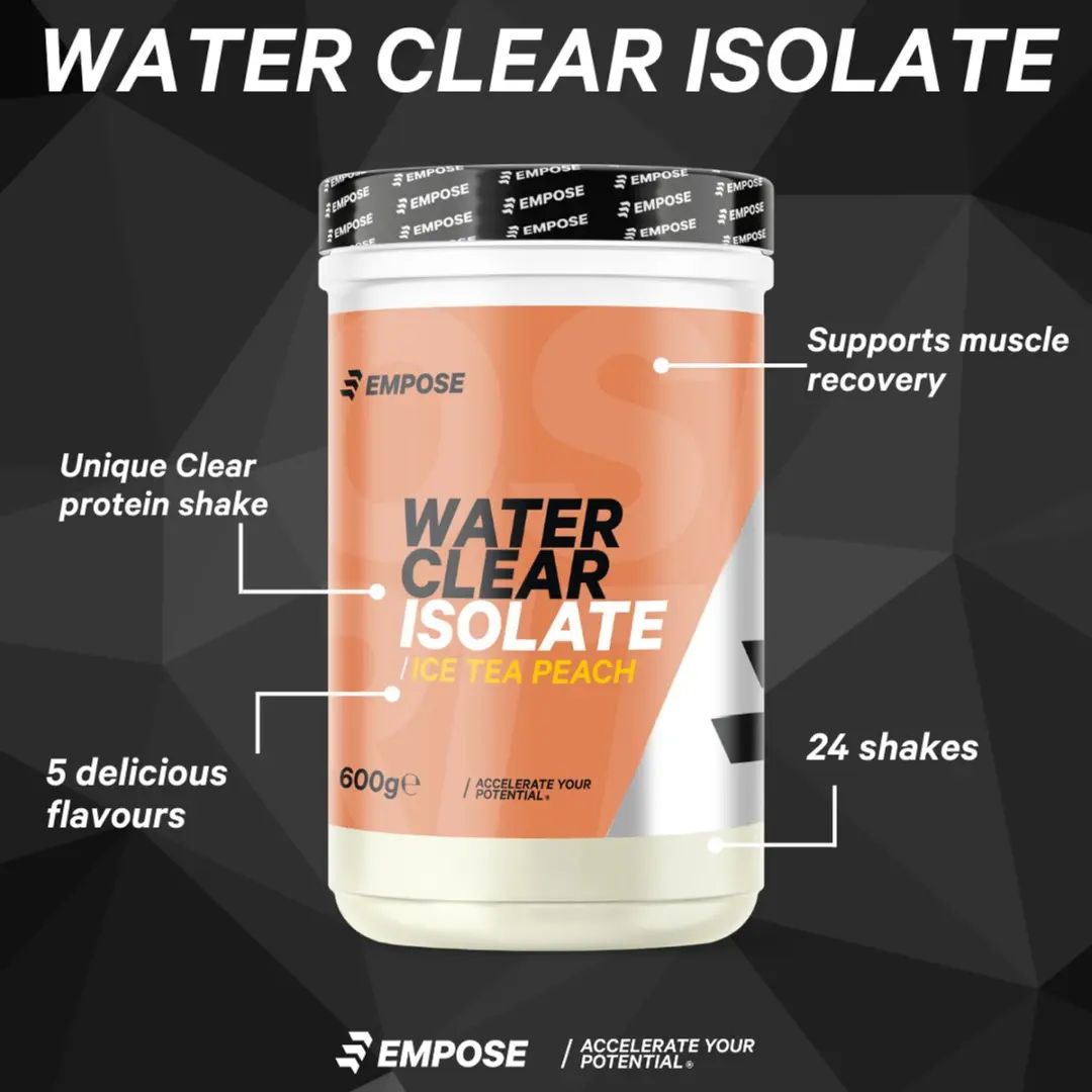 Empose Nutrition Clear Whey Isolate Ice Tea Perzik - 600g
