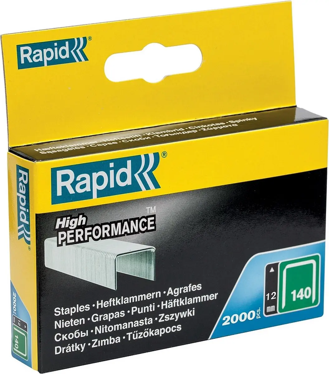 Rapid No.140 Flatwire Nieten 12mm - 11912331