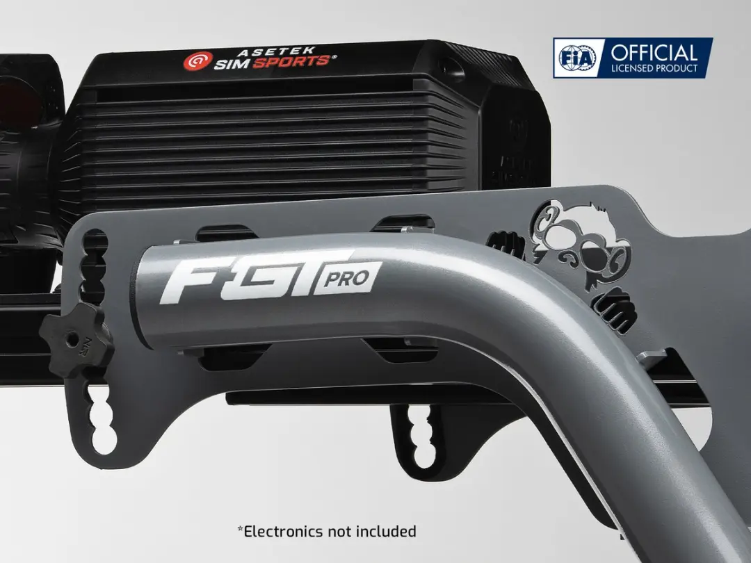 Next Level Racing F-GT Pro Racestoel - Grijs
