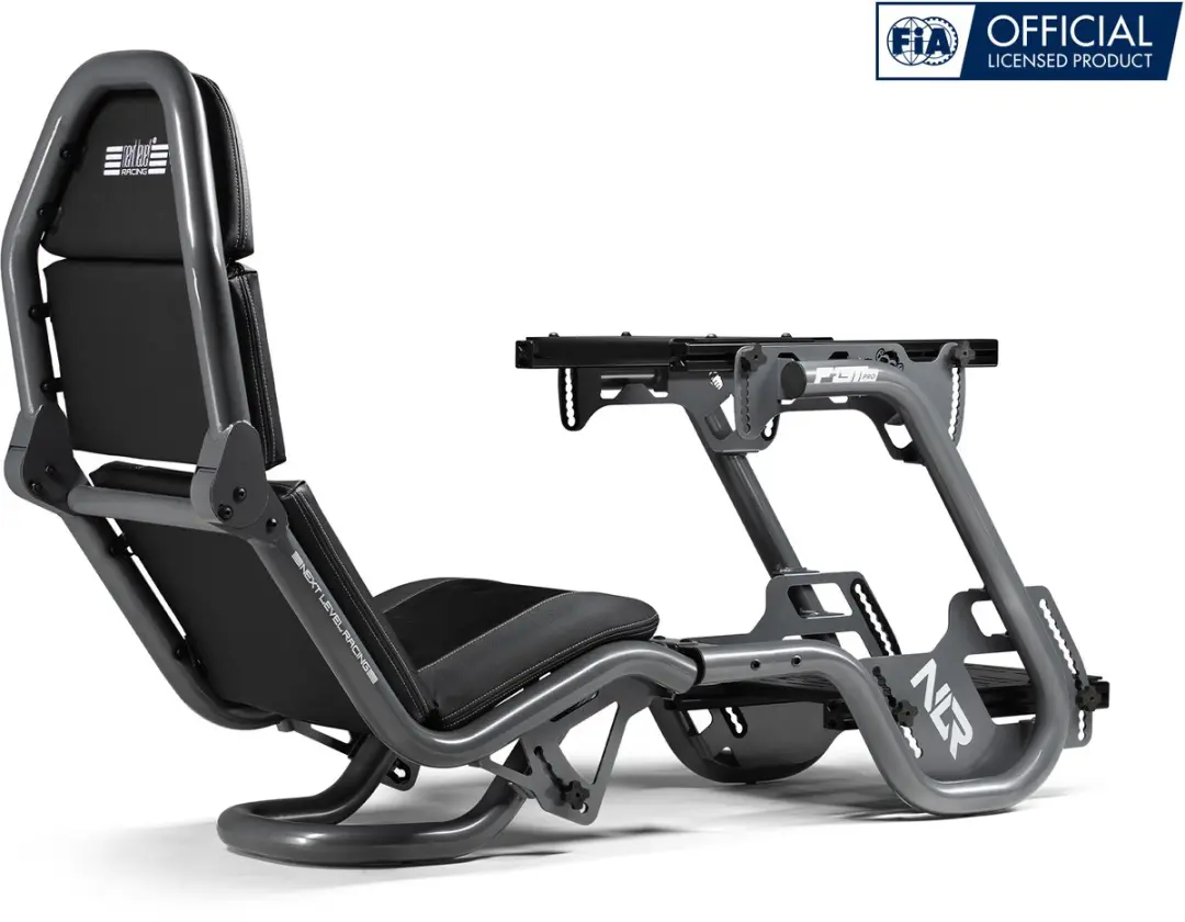 Next Level Racing F-GT Pro Racestoel - Grijs - afbeelding 6 van 6
