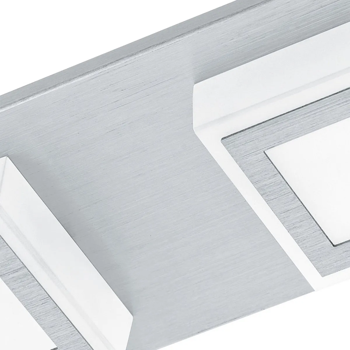 Eglo Masiano Plafondlamp 4 Leds - Aluminium - Warm wit 3000K