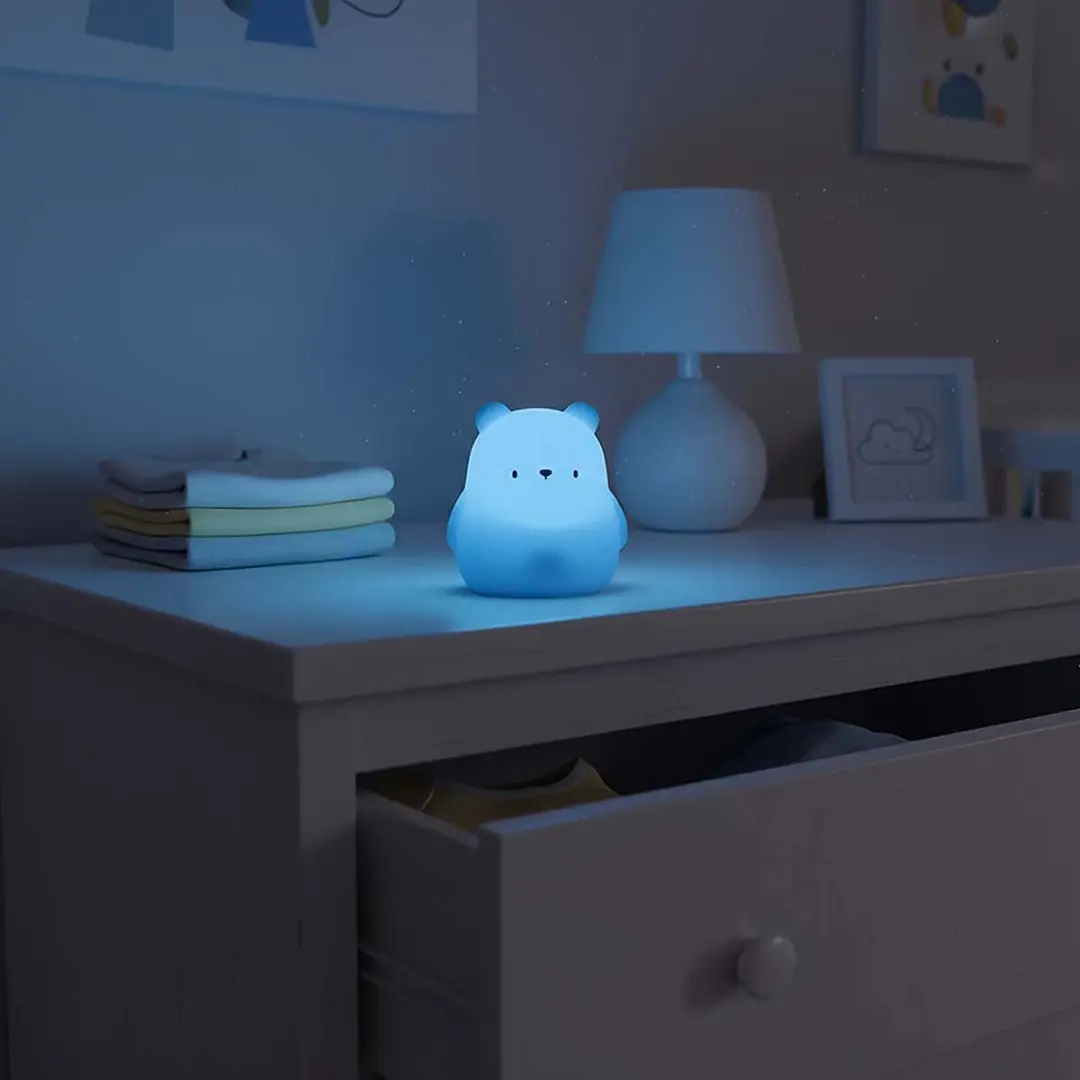 Alecto BC140BEAR Nachtlampje Beertje - Oplaadbaar RGB