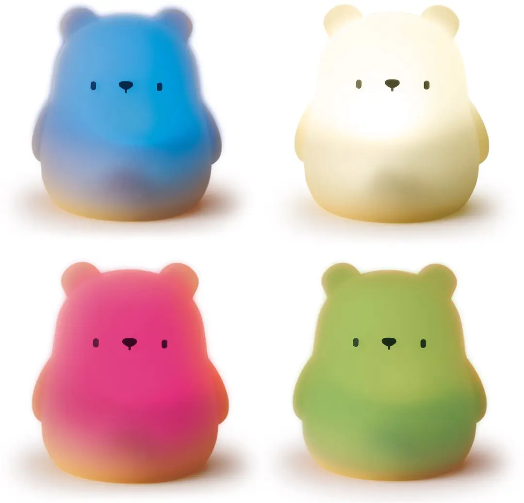 Alecto BC140BEAR Nachtlampje Beertje - Oplaadbaar RGB