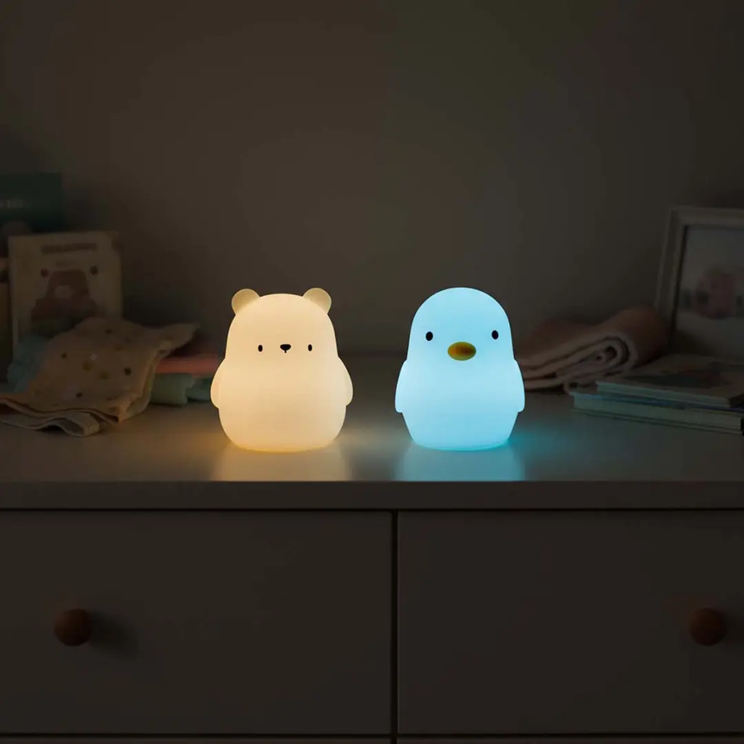 Alecto BC140BEAR Nachtlampje Beertje - Oplaadbaar RGB