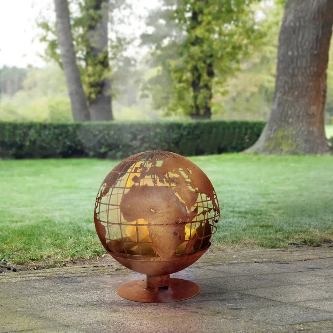 Esschert Design Vuurkorf Globe - Roest