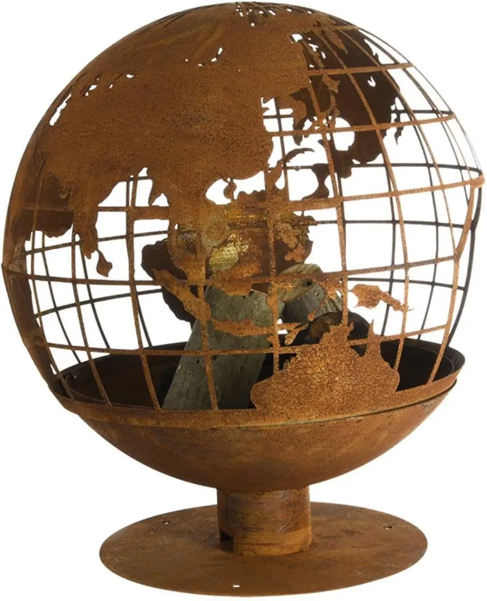 Esschert Design Vuurkorf Globe - Roest