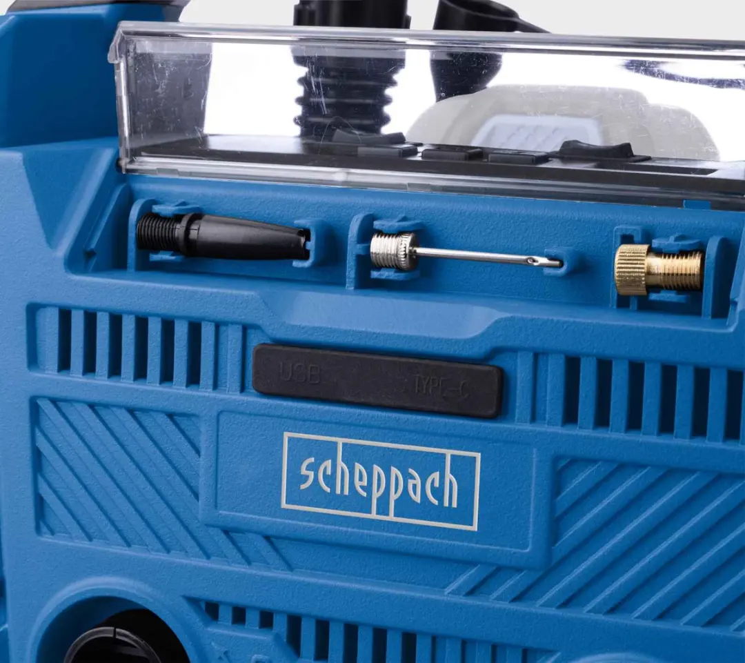 Scheppach Compressor Air Force 6 10.3bar - Blauw