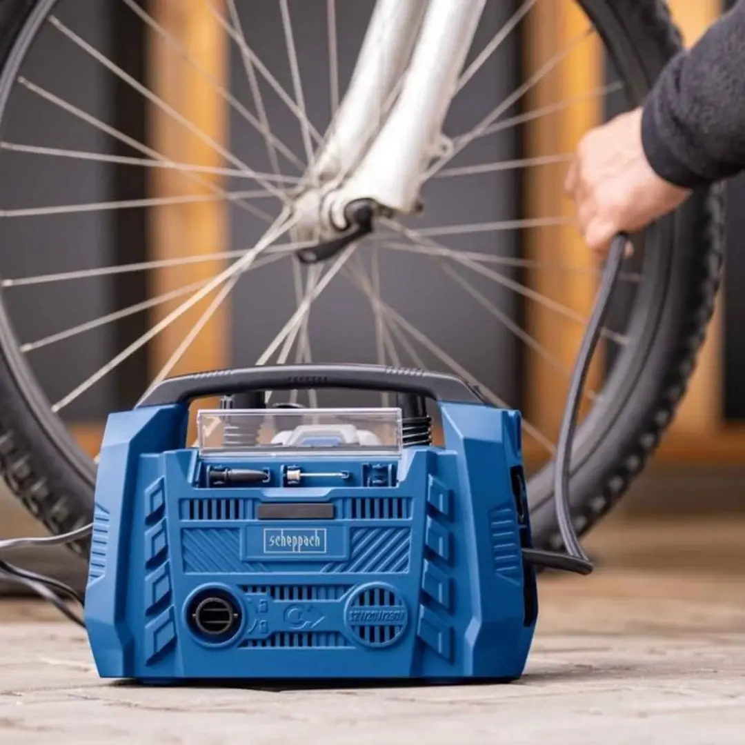 Scheppach Compressor Air Force 6 10.3bar - Blauw