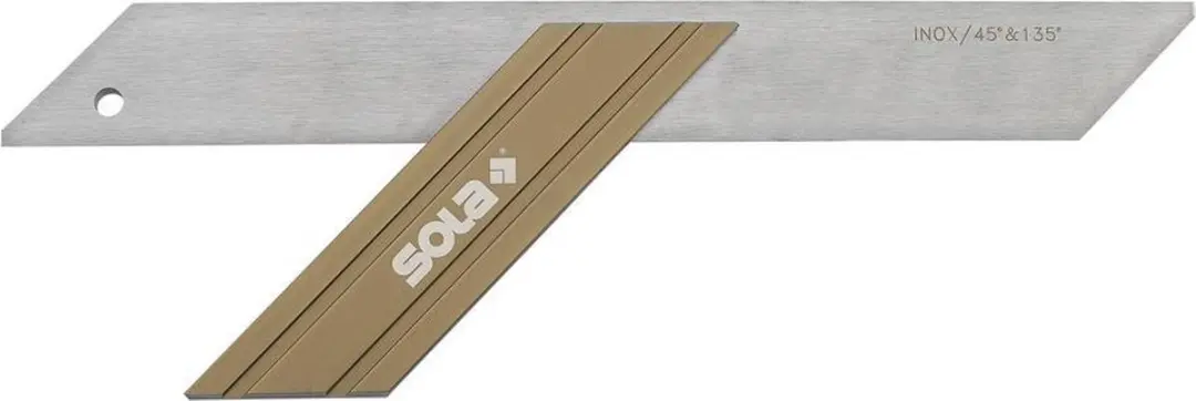 Sola GWB 300 Verstekhaak 300x110mm - RVS