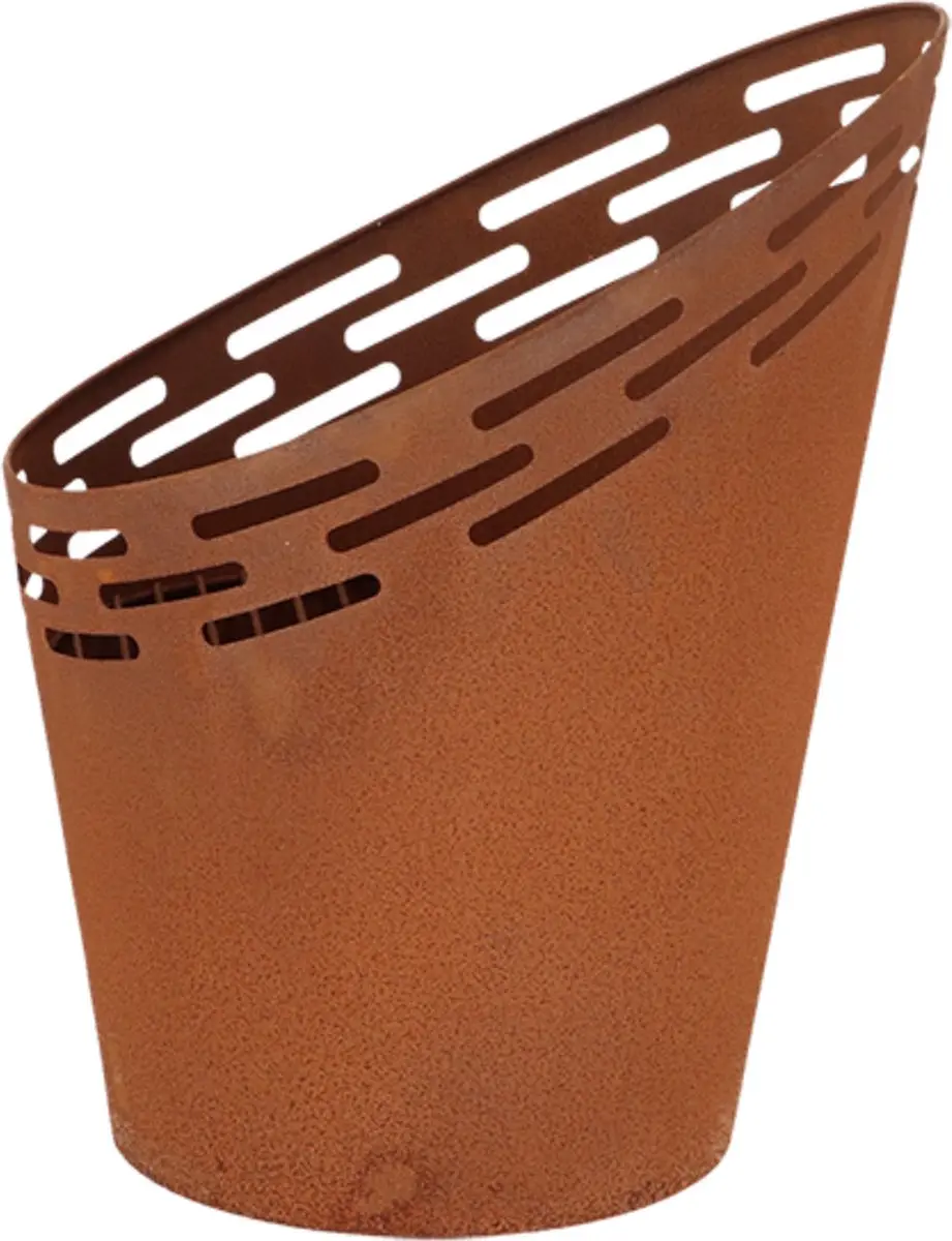 Esschert Design Vuuremmer Lasercut Roestbruin