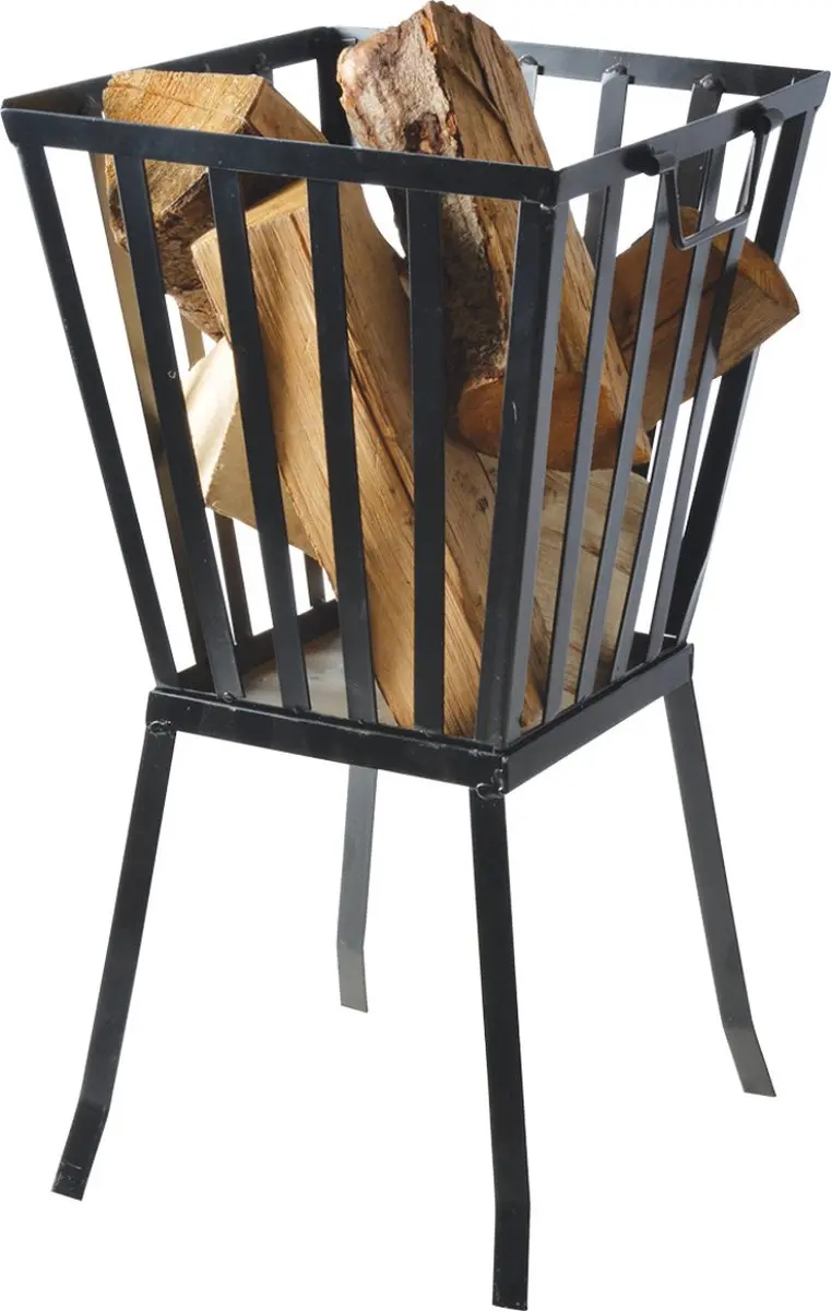 Esschert Design Vuurkorf 57cm - Zwart - Op poten