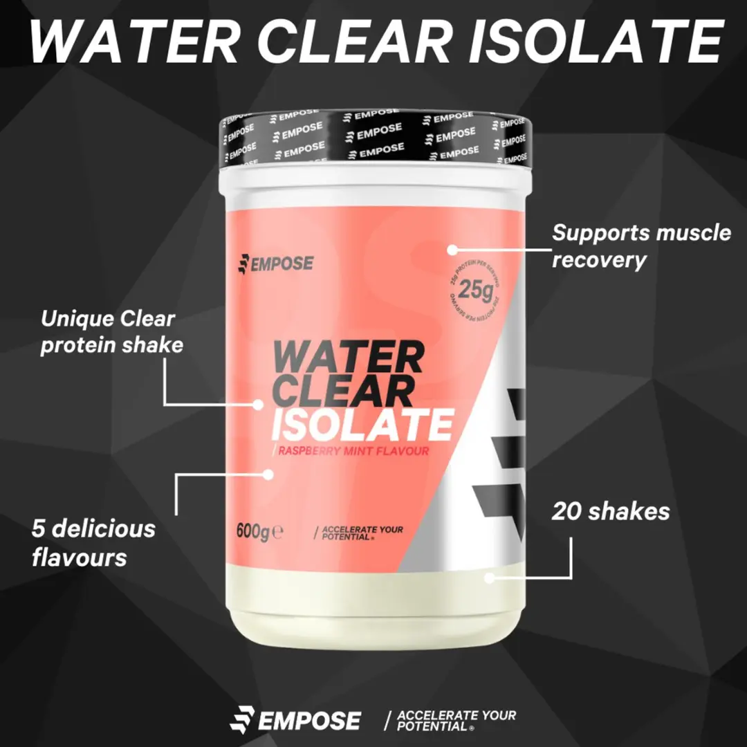 Empose Nutrition Clear Whey Isolate Framboos - 600g