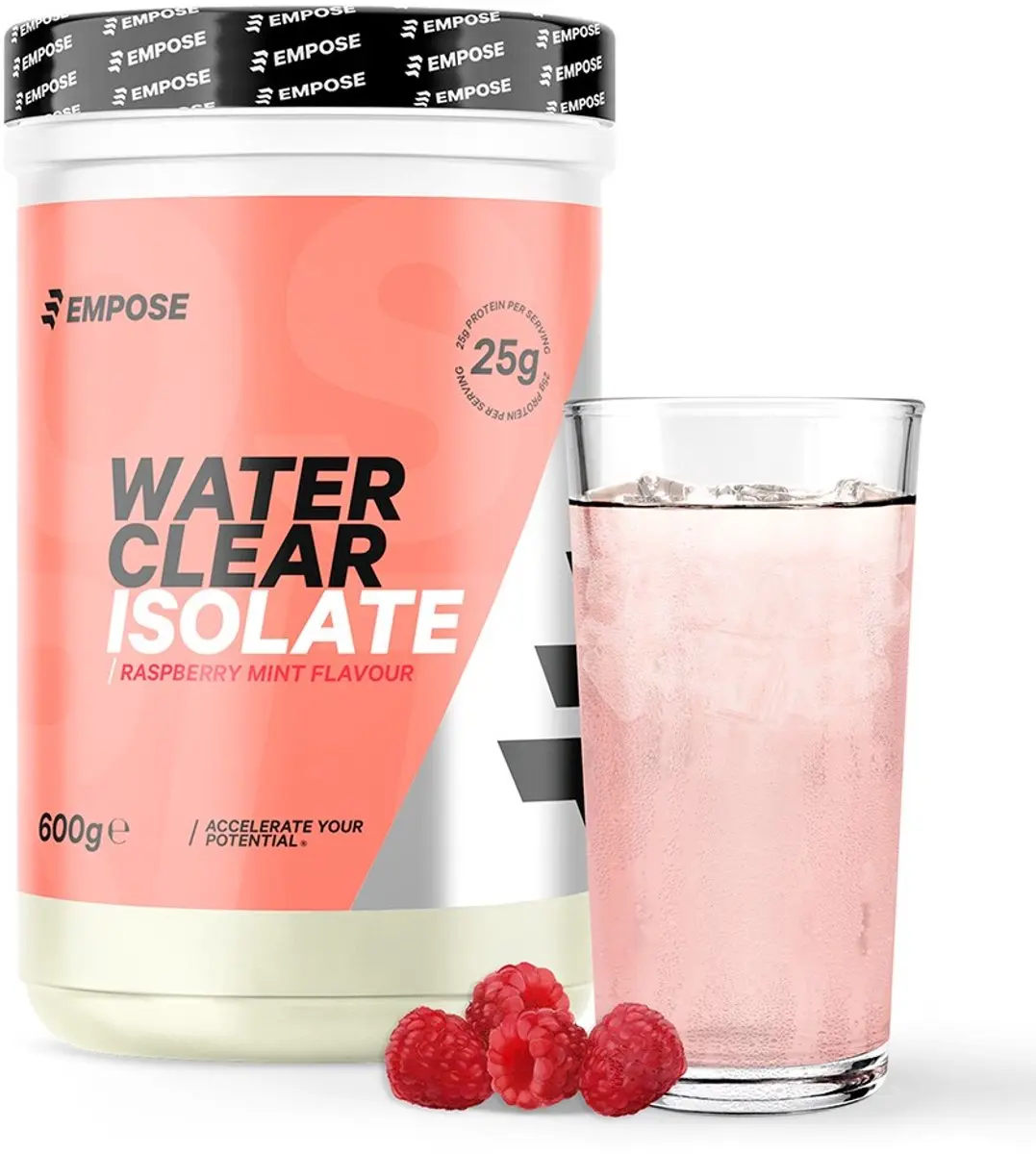 Empose Nutrition Clear Whey Isolate Framboos