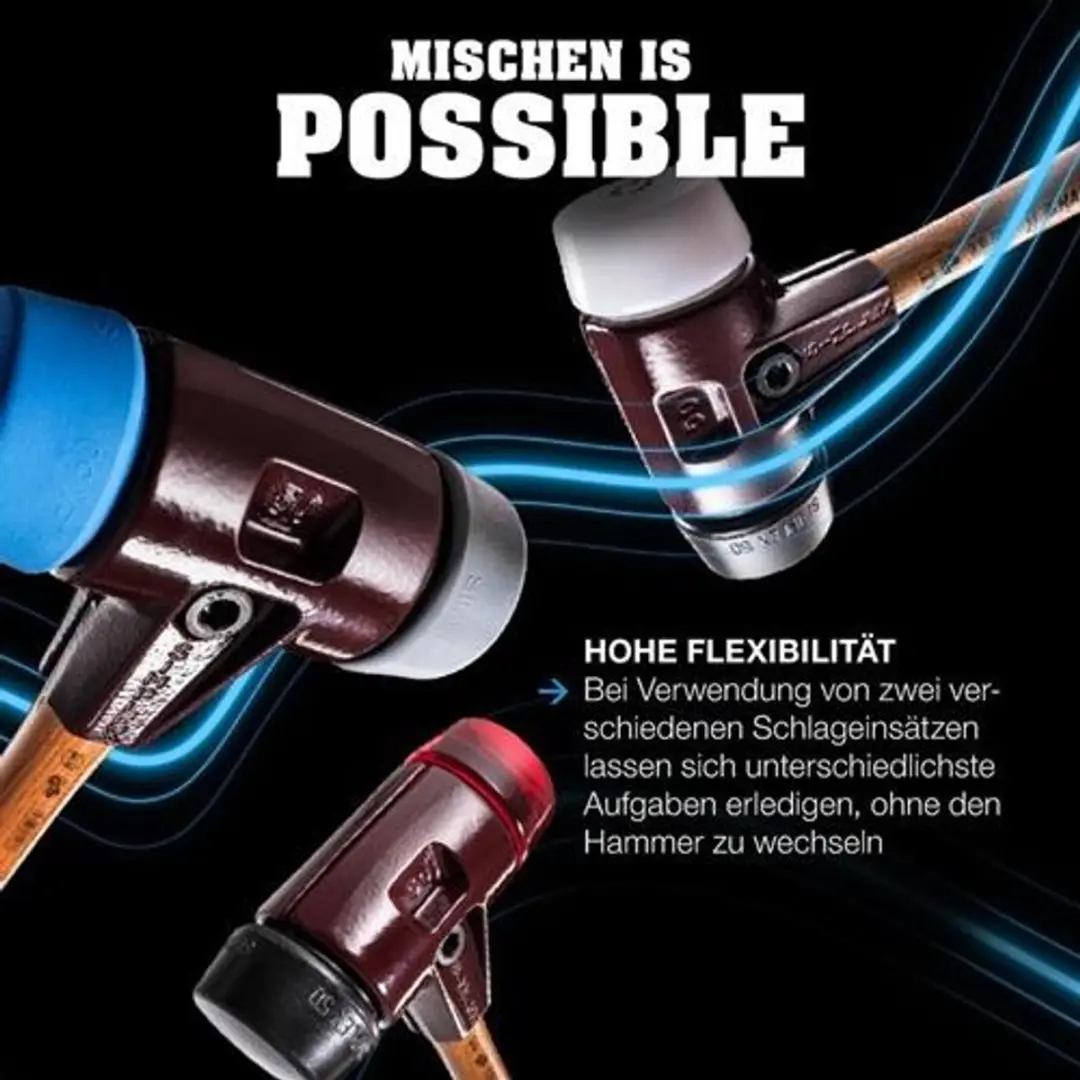 Halder SIMPLEX-Plusbox Starterkit 3027s026 Kunststof hamer 2600g