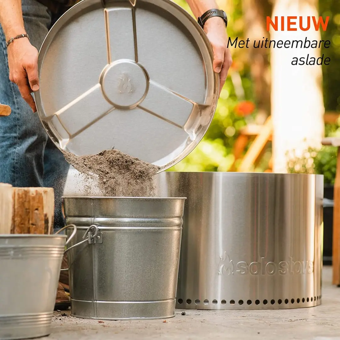 Solo Stove Bonfire Vuurkorf Set 2.0 - 49,5x44,5cm - Zwart/Zilver