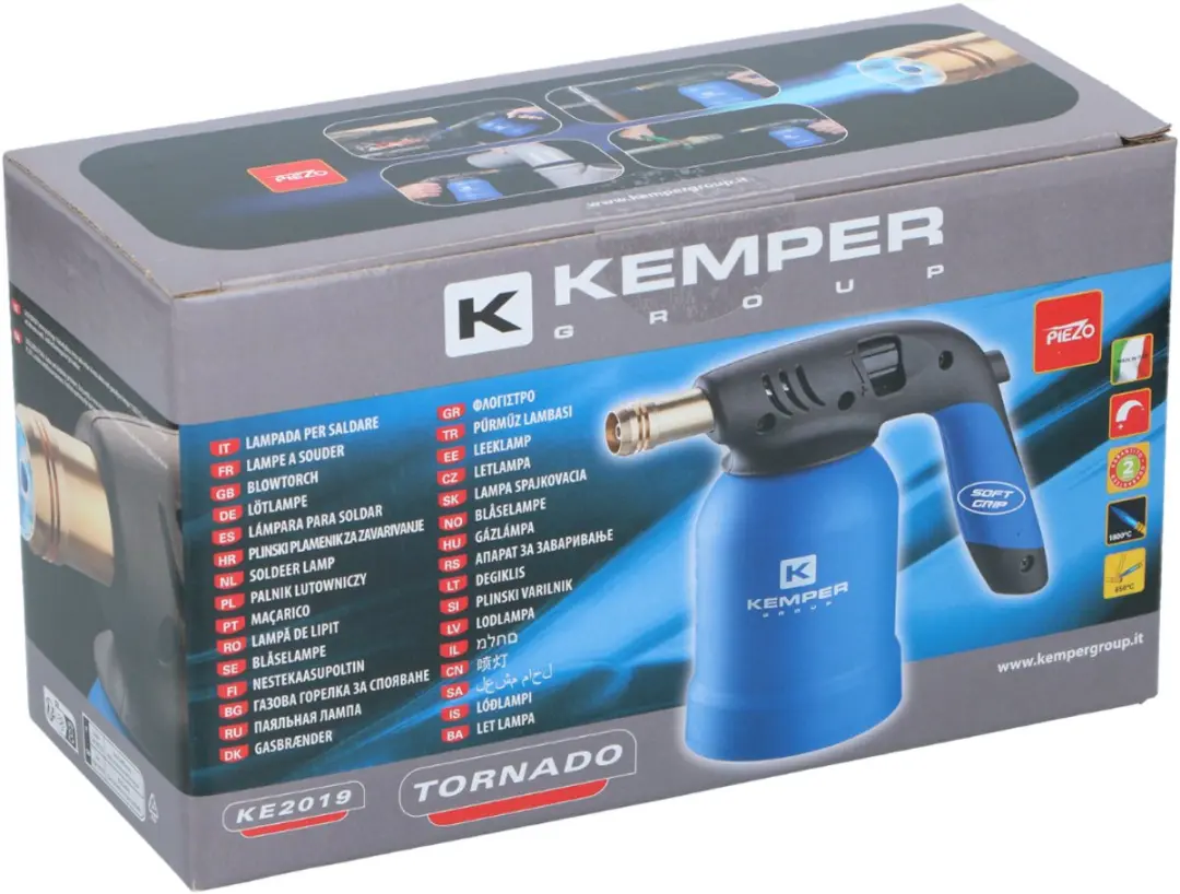 Gys Kemper Tornado KE2019 Gasbrander - Piezo Ontsteking