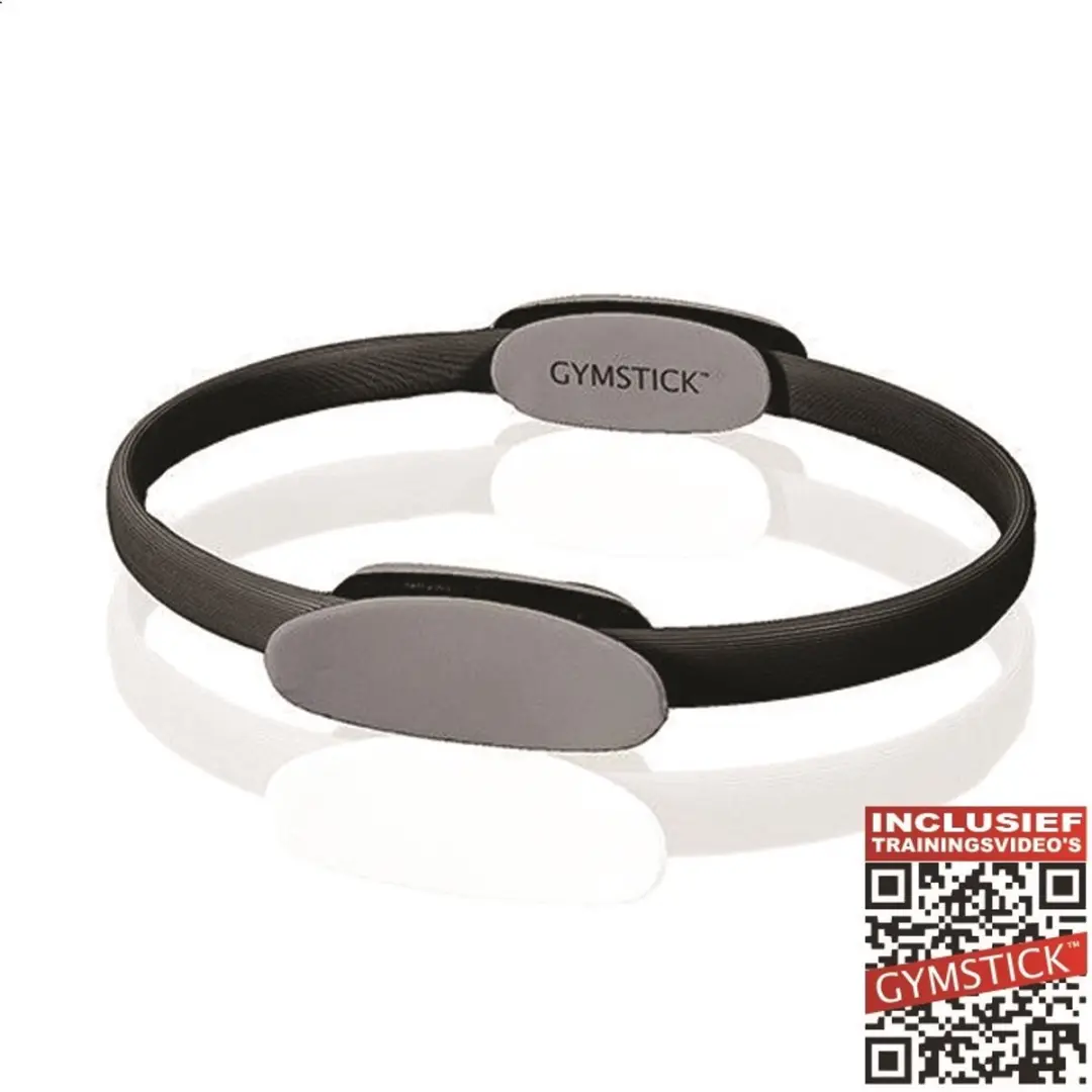 Gymstick Pilates Ring 40cm - Grijs/Zwart