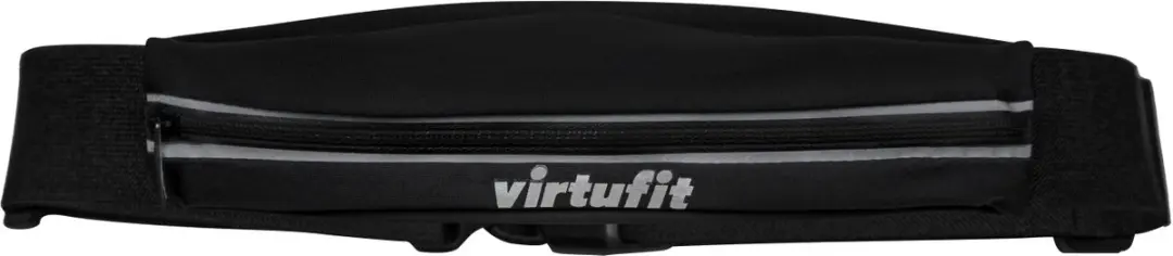 VirtuFit Running Belt Pro - 2 Vakken - 2 Flesjes - Zwart