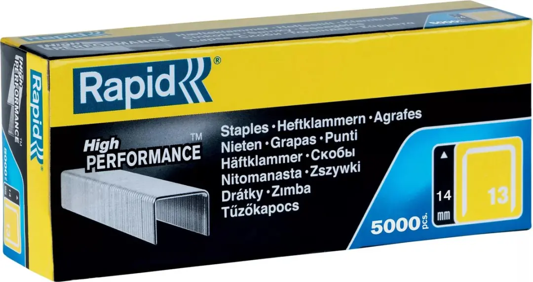 Rapid Nr. 13 Fijndraadnieten 14mm - 5000 Stuks