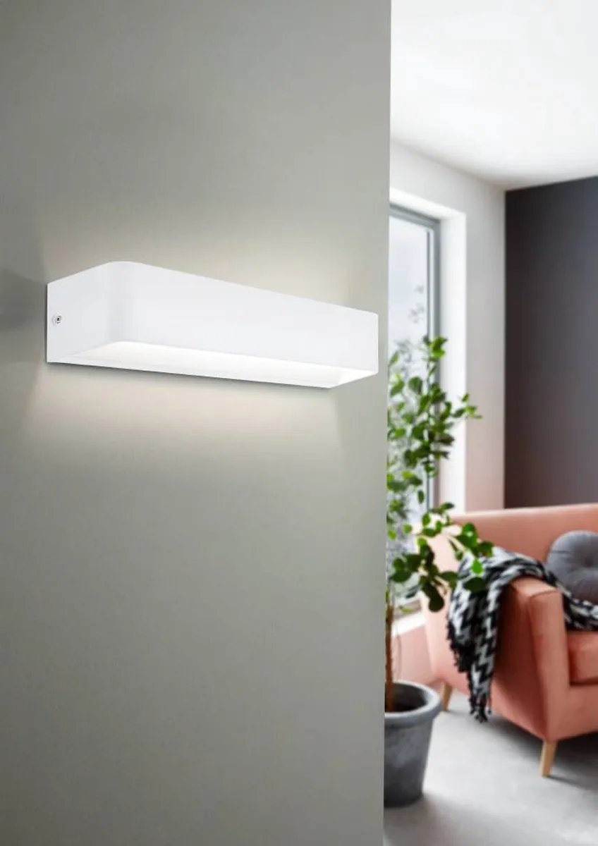Eglo Sania 4 Wandlamp LED 36.5cm - Wit